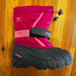 Sorrel kids snow boots